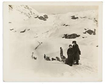 (FILM.) Archive of early film photographs, most from the set of The Chechahcos--the first film shot in Alaska.